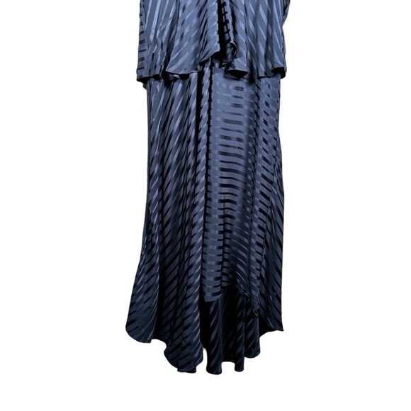 A.L.C. Avi Silk Tonal Stripe Maxi Dress - Picture 9 of 13